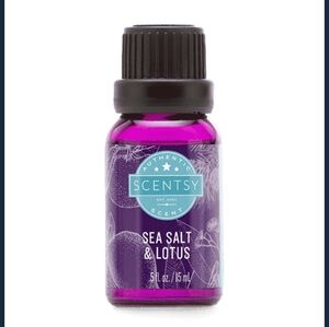 New Scentsy Oil Sea Salt & Lotus